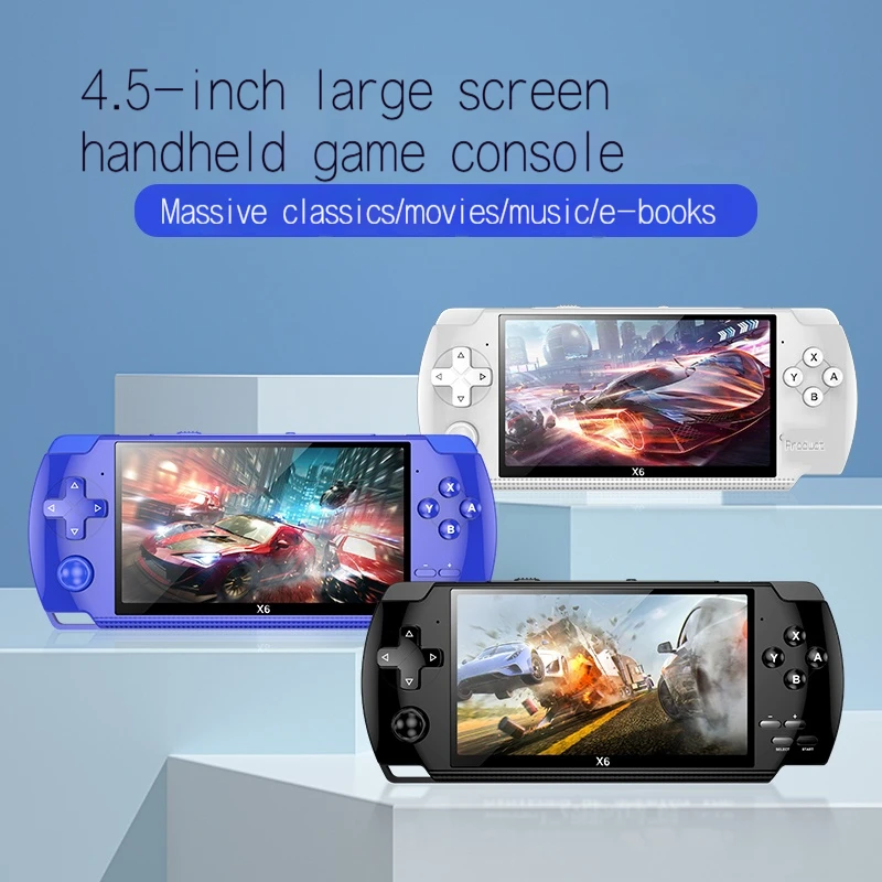 PSP 3000 X6 Consola 12 Types Of Simulators 10000 Arcade Games