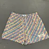 Men Summer New Basketball Training Sports Shorts Fitness short pants mesh beach pants quick drying Quarter above the knee shorts 3