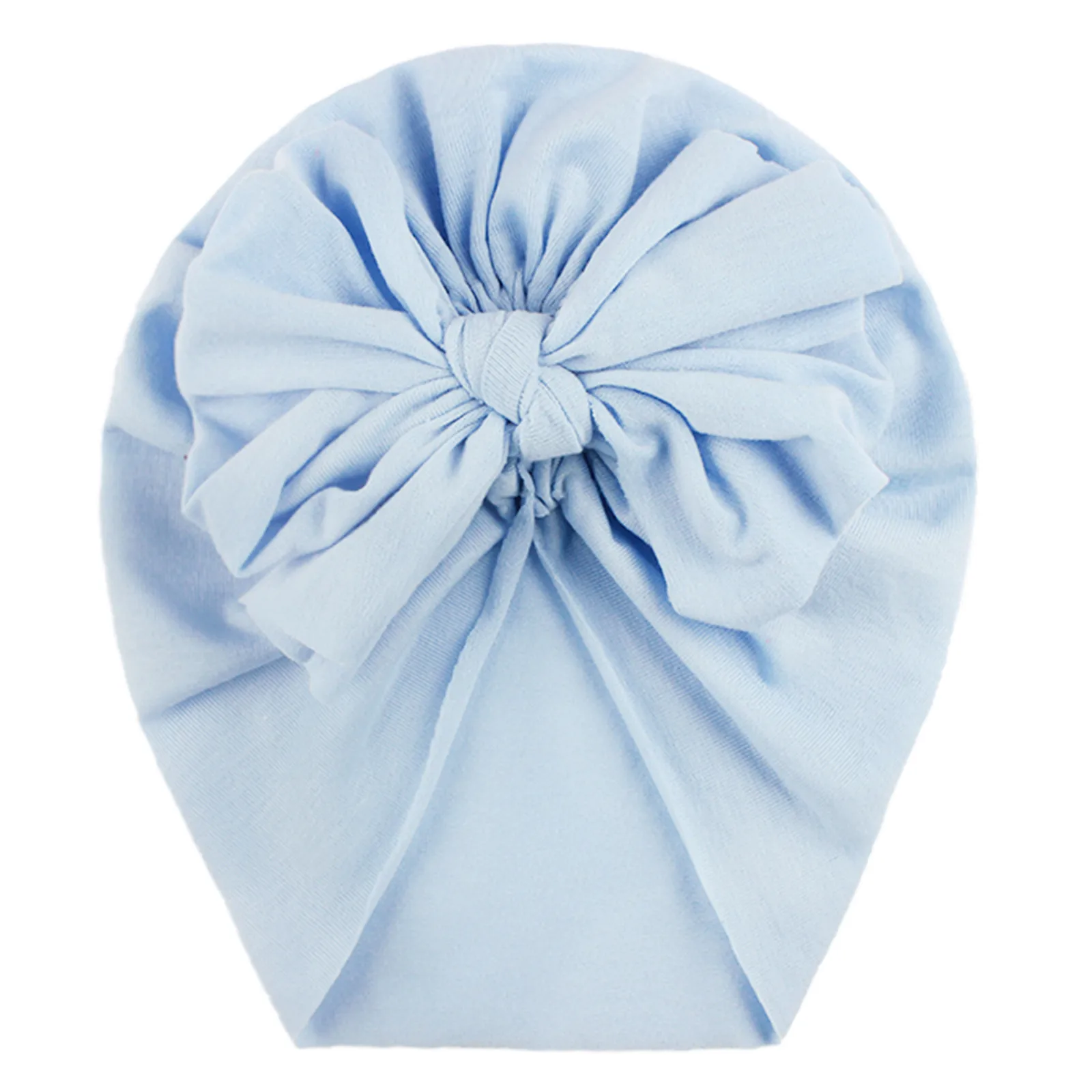 Hats Sets Headwear Toddler Girls Bow Boys Hat Solid Kids Knotted Accessories Baby Baby Care Boy Hats Infant