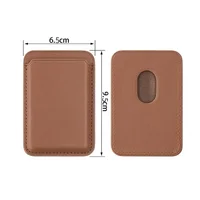 Pour Magsafe accessoires support de portefeuille magnétique étui en cuir pour iPhone 13 12 14 15 16 17 Pro Max porte-carte téléphone sac à main couverture 4