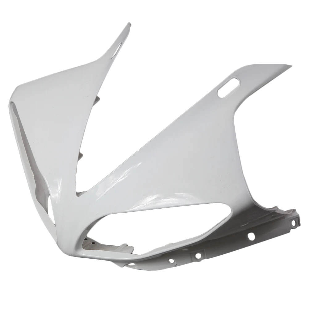 

R1 Motorcycle Front Upper Nose Fairing Cowl For Yamaha YZF R1 2009 2010 2011 2012 Injection Mold ABS Plastic Unpainted White