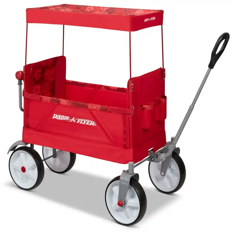 

Пляж & Boardwalk EZ Fold Wagon, переработанная ткань,