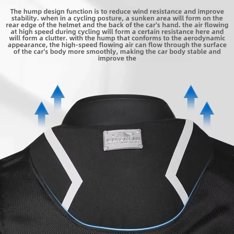 BENKIA 오토바이 라이딩 재킷 남성용 오토바이 재킷을 위한 향상된 환기 기능을 갖춘 경량 다목적 보호 장비