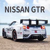 1:32 Nissan GTR R35 Supercar Alloy Car Toy Car Metal Collection Model Car Sound and light Toys For Children 3