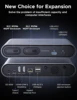 ORICO 2 Bay M.2 SSD External Case USB3.2 Docking Station 10Gbps Type C NVMe SATA Enclosure M2 Hard Drive 4K60Hz Triple Display 3