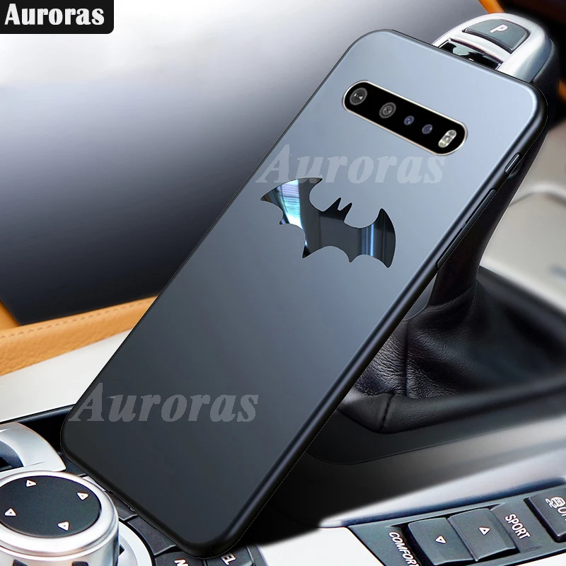 Auroras Per Lg V60 Thinq Custodia Con Bel Logo Guscio In Silicone Opaco Di Lusso Per Lg V50 Thinq Cover Posteriore Antiurto