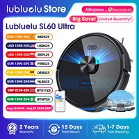 Lubluelu 5000Pa Suction Power Robotic Vacuum Cleaner Self-Charging Anti-Siphon 5 Maps 24 No-Go Zones for Pet Hard Floor Cleaning 1