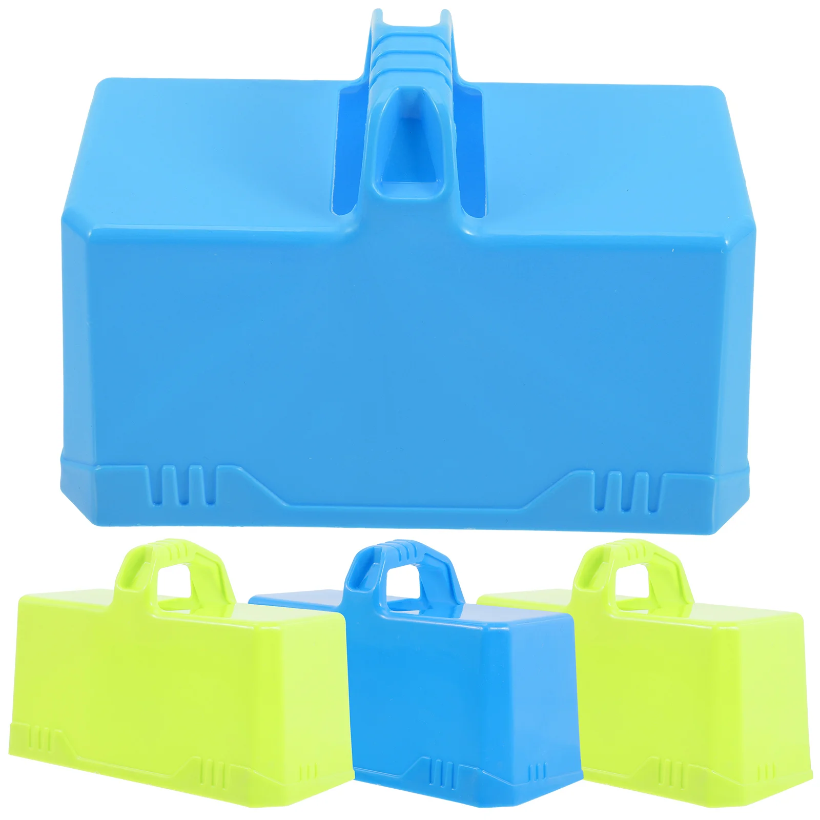 

Outdoor Snow Toys Play with Stainless Steel Spade Blocks Clamps for Kids