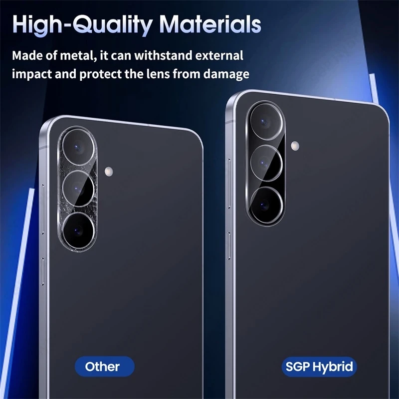 Premium 3D Curved Glass Camera Protective Case