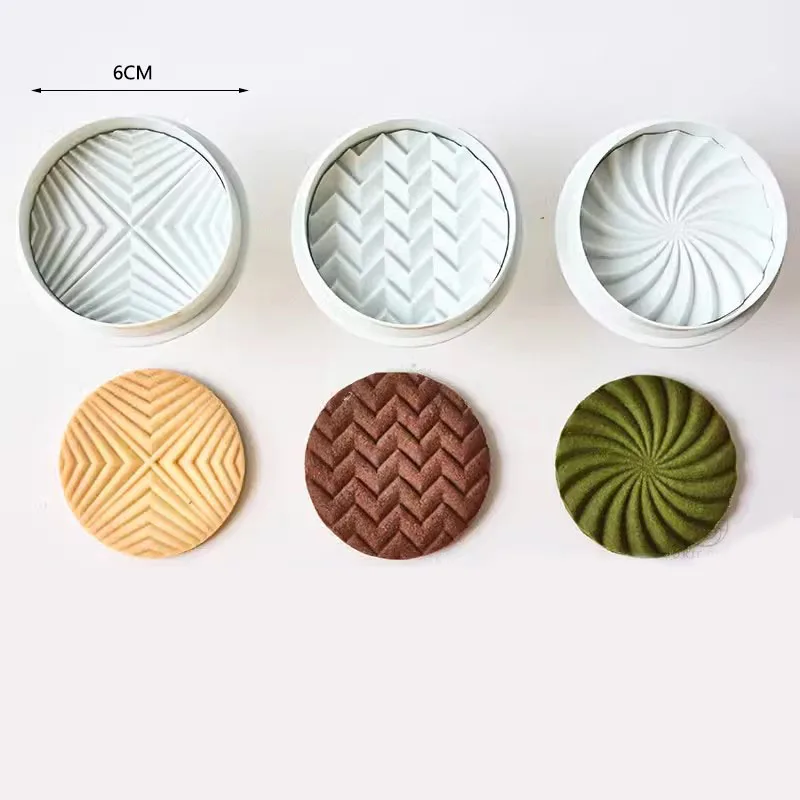 Chocolate Sandwich Cookie Cutter & Fondant Stamp for Baking and Cake Decorating
