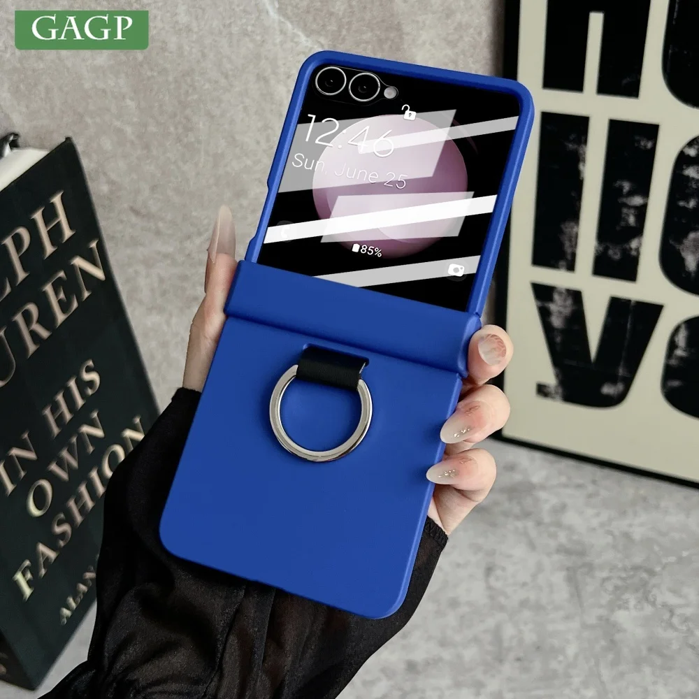 Sleek Matte 2-in-1 Hinge Protective Case with Screen Film