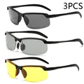 3pcsBlackGreyYellow