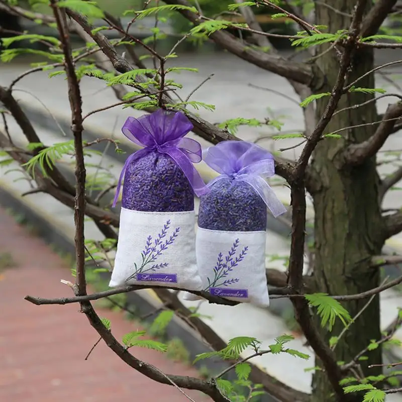 75pcs Empty Lavender Bag Floral Printing Fragrance Pouch Sachet Bag for Relaxing Sleeping Dry Flower Storage Lavender Sachet