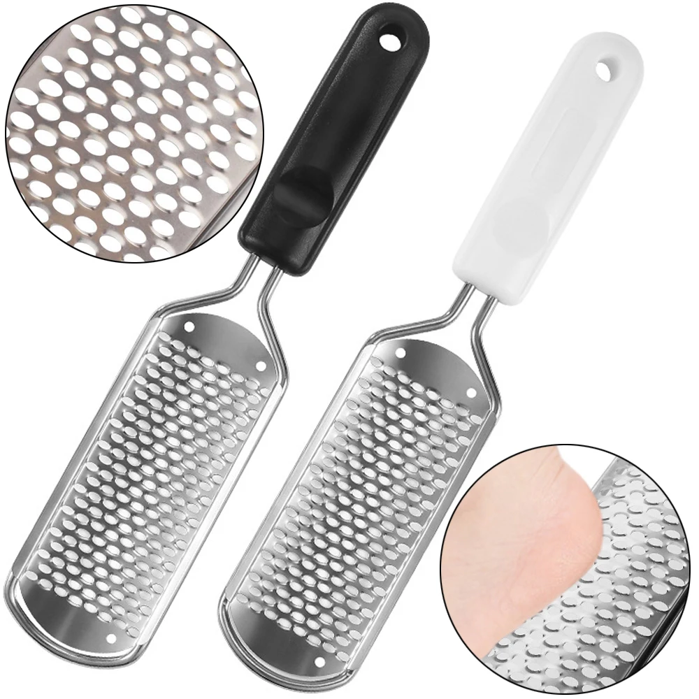 

1pc Pedicure Foot File Callus Remover Large Foot Rasp Stainless Steel Colossal Foot Grater Scrubber Callus File for Wet Dry Feet