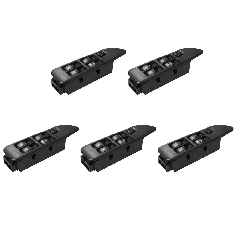

5X Electric Power Master Window Switch Control Right Hand Driving For Mitsubishi Lancer Evolution Evo 1 2 3 1992-1995