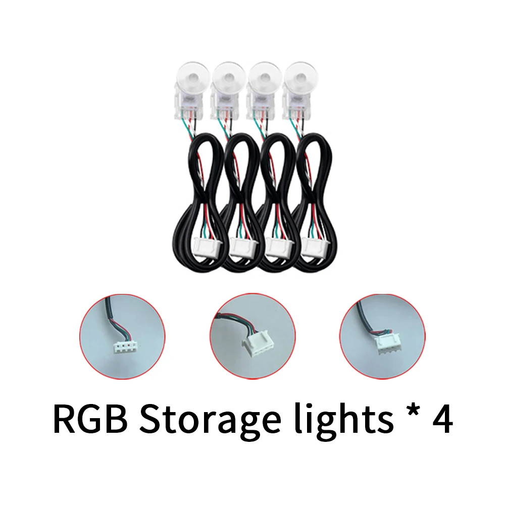 ตัวเลือกสินค้า หลอดไฟ LED สายยาว 4 สาย ควบคุมผ่านแอปพลิเคชัน