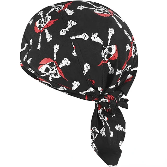 1Pcs Cycling Skull Pirate Bandana 2