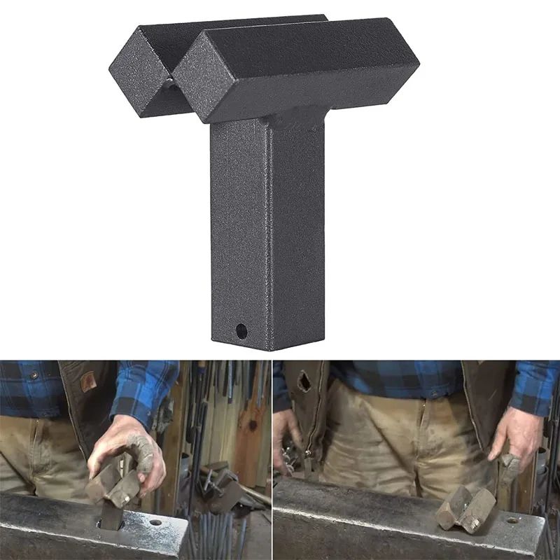 Nony Black Vintage Fabbro 1 Pollice Hardy V Swage Forming Paletto Fuller Knife Making, Leaf, Armor, Forge Incudine