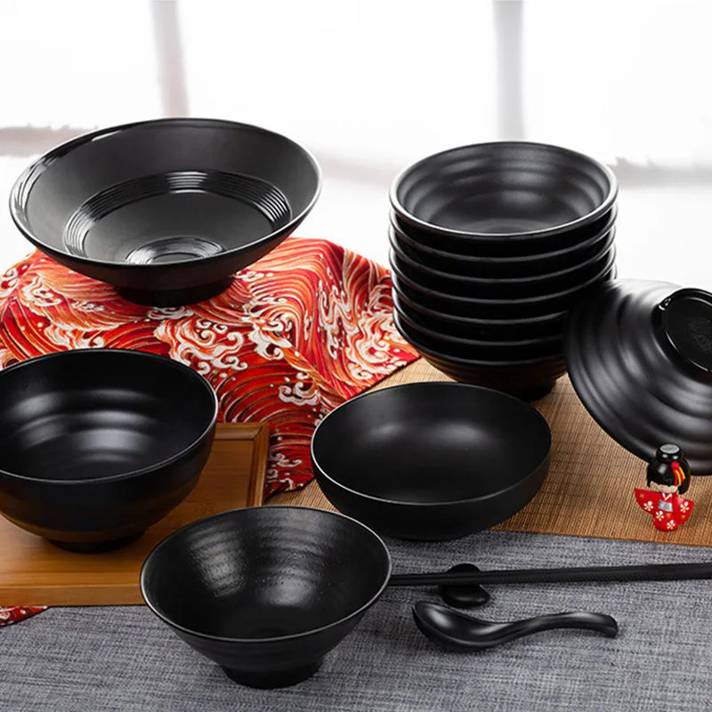 Filles à ramen en mélamine conviviale rée, porcelaine 216.239., grand bol à soupe à salade, haute température 02/10/2018, Fast Foodbritware