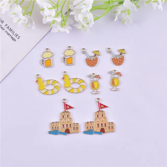 Metal Charms Pendant for Earring Necklace Jewelry Making Craft DIY