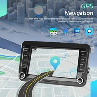 Podofo 7 ''6 + 128G autoradio pour VW/PASSAT/GOLF/SCIROCCO lecteur multimédia Navigation Carplay Android Auto WIFI BT RDS Audio de voiture 5