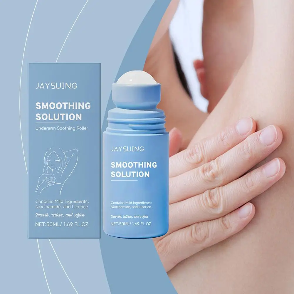 Centella Asiatica Soothing Cream for Hair Removal Calm Damaged Skin Moisturize Reduce Redness After Shaving Repair Cream Roll On