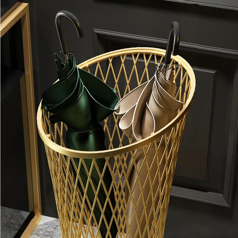 Creative Hollow Umbrella Stand Home Door Umbrella Storage Organization Barrel Hotel Lobby House Umbrellas Holder
