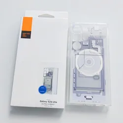 Magnetic Ultra Hybrid MagSafe - Compatible Case with Wireless Charging Support - S26 UItra (White)