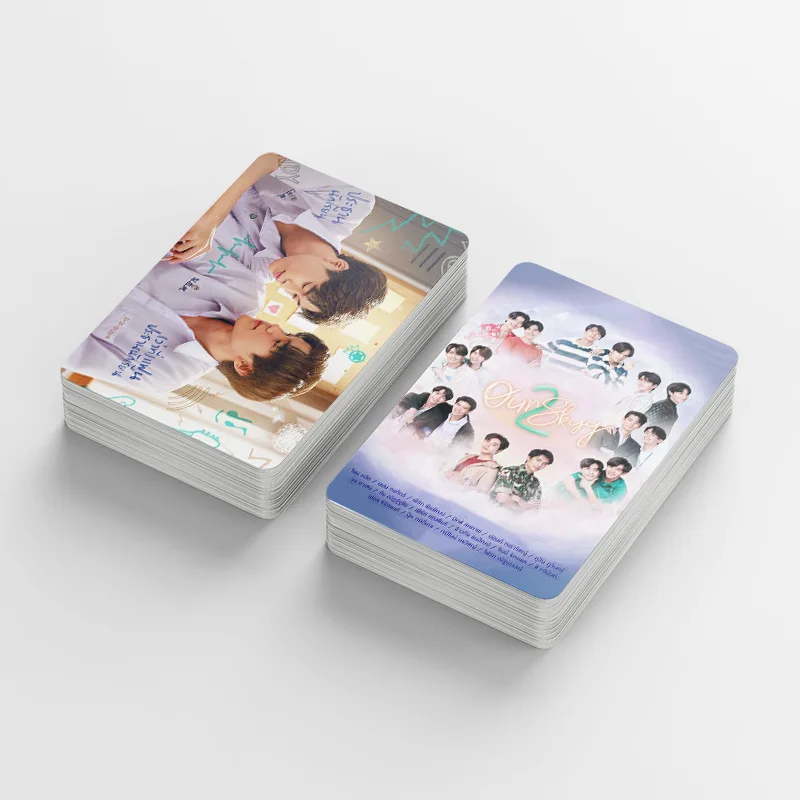 30Pcs Thai Drama Series Our Sky 2 LOMO Card Album Double Sided Photo Card Fans Collection Small Photocards Gift