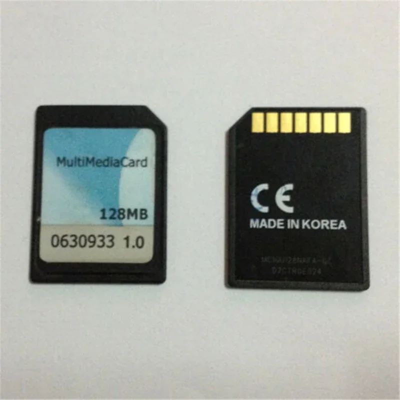 MMC 메모리 카드 멀티미디어 카드, 128MB MMC 카드, 자동차 오디오, 휴대폰, 공장 테스트, QD 카메라 프린터 장착, 7 핀