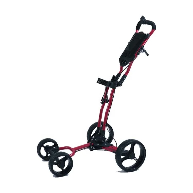 4 Wheels Foldable Golf Trolley