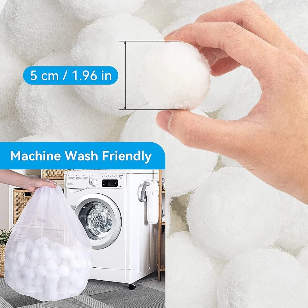 200/300/500/700g Swimming Pool Filter Cleaning Balls Water Purification Fiber Sewage Treatment Fish Tank Filter Cotton Balls
