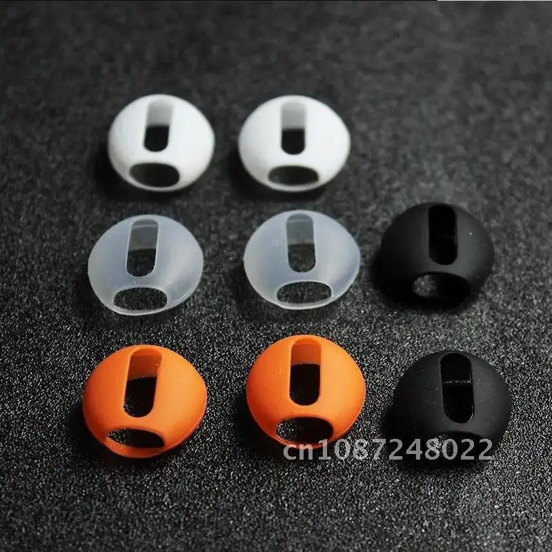 

2pairs/4pcs Dustproof Cover For AirPods Bluetooth Earphone No-pain Soft Silicone Replacement Protector Ear pads For Headphone