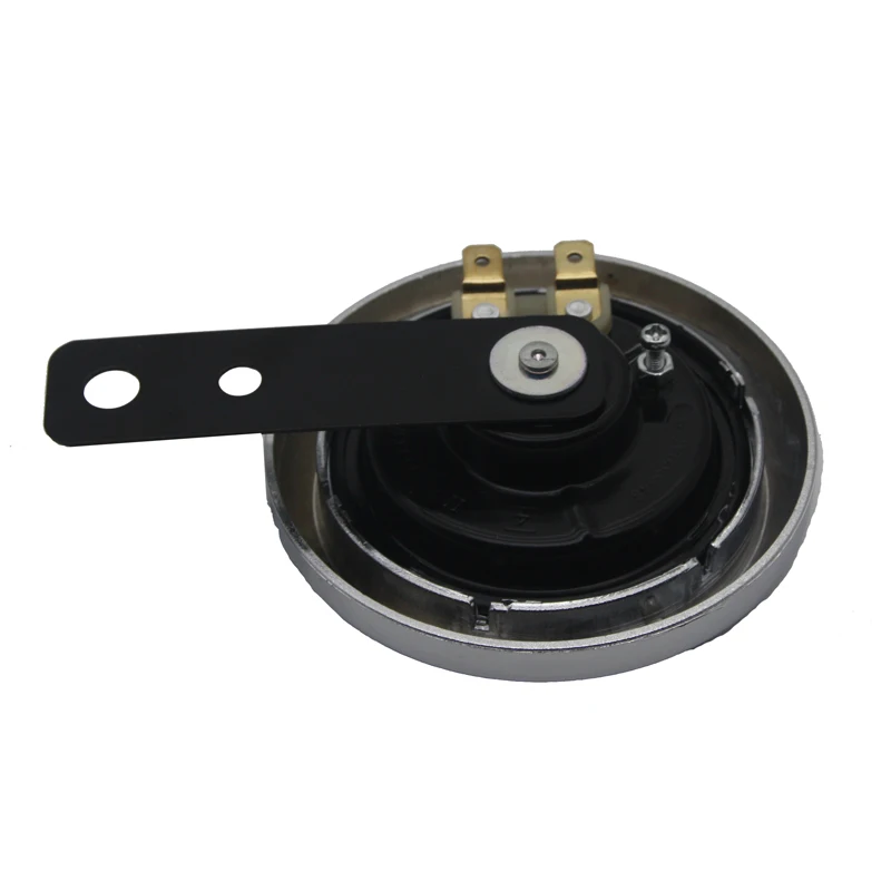 Motorcycle Electric Horn LVEE CB125 series 12v motorcycle horn Universal Waterproof Electric Horn 12V 105db Motorcycle Motor Scooter Loud Sound silver