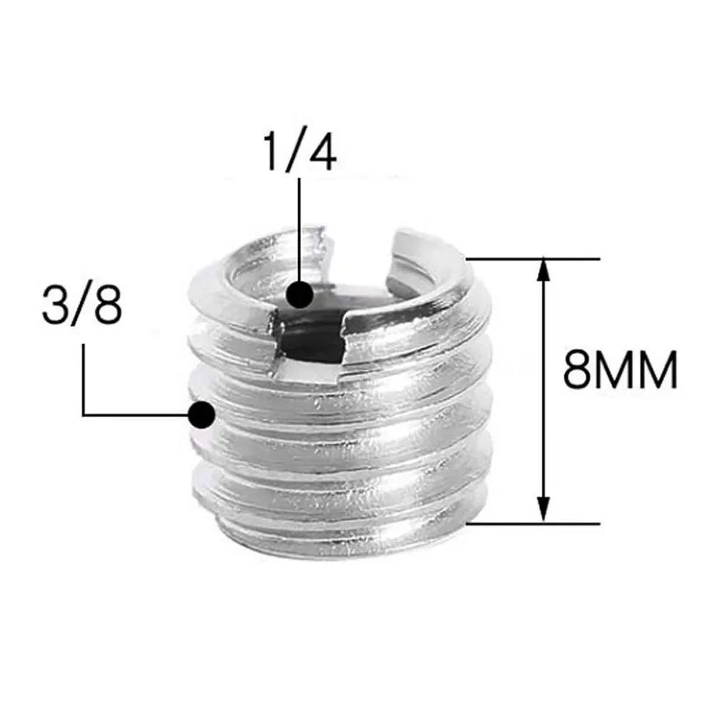 1/4 3/8 To 5/8 Female Male Threaded Tripod Screw Mount Adapter LS082 For Tripods