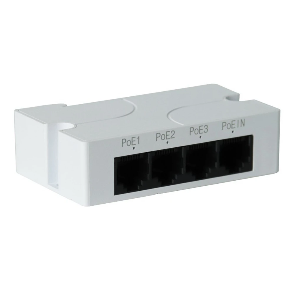 패시브 캐스케이드 가능 PoE 익스텐더, IP용 변속기 익스텐더, POE 스위치 NVR IP용, 1-3 포트 IEEE802.3Af, 1 개