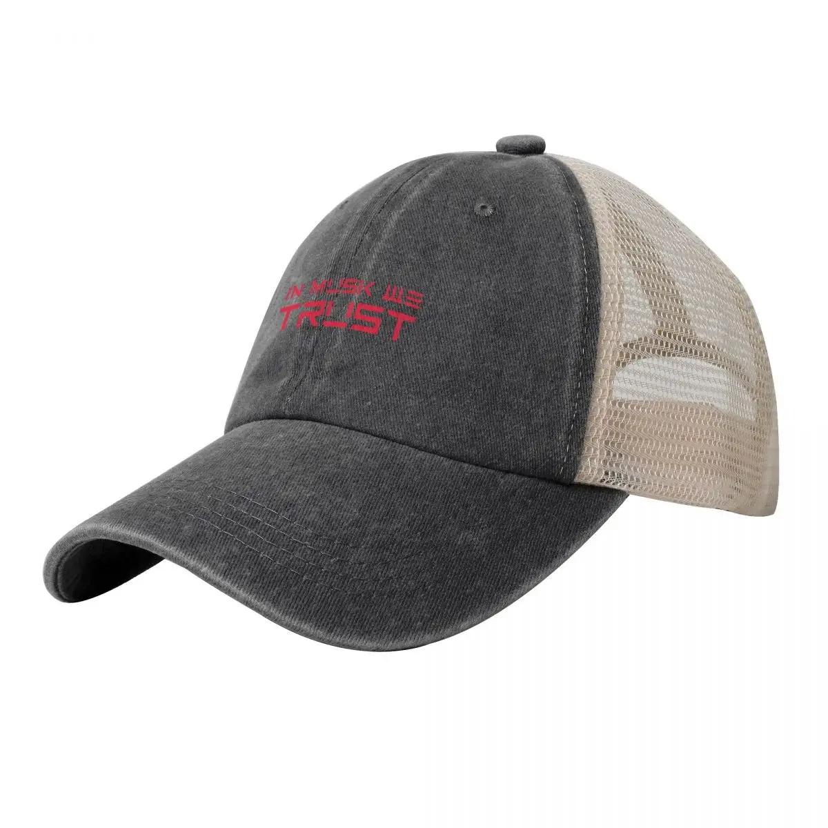 

IN MUSK WE TRUST Baseball Cap Custom Cap Beach Bag Golf Sun Hats For Women Men's