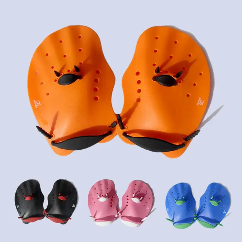 

Adult Children Professional Swimming Paddles Girdles Correction Hand Fins Flippers Palm Finger Webbed Gloves Paddle Water Sports