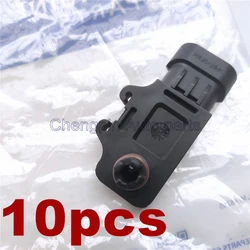 10X Manifold Absolute Pressure Sensor 12232201 93333350 MAP For Mistubishi ALFA ROMEO FIAT OPEL RENAULT SMART CHERY CHEVROLET