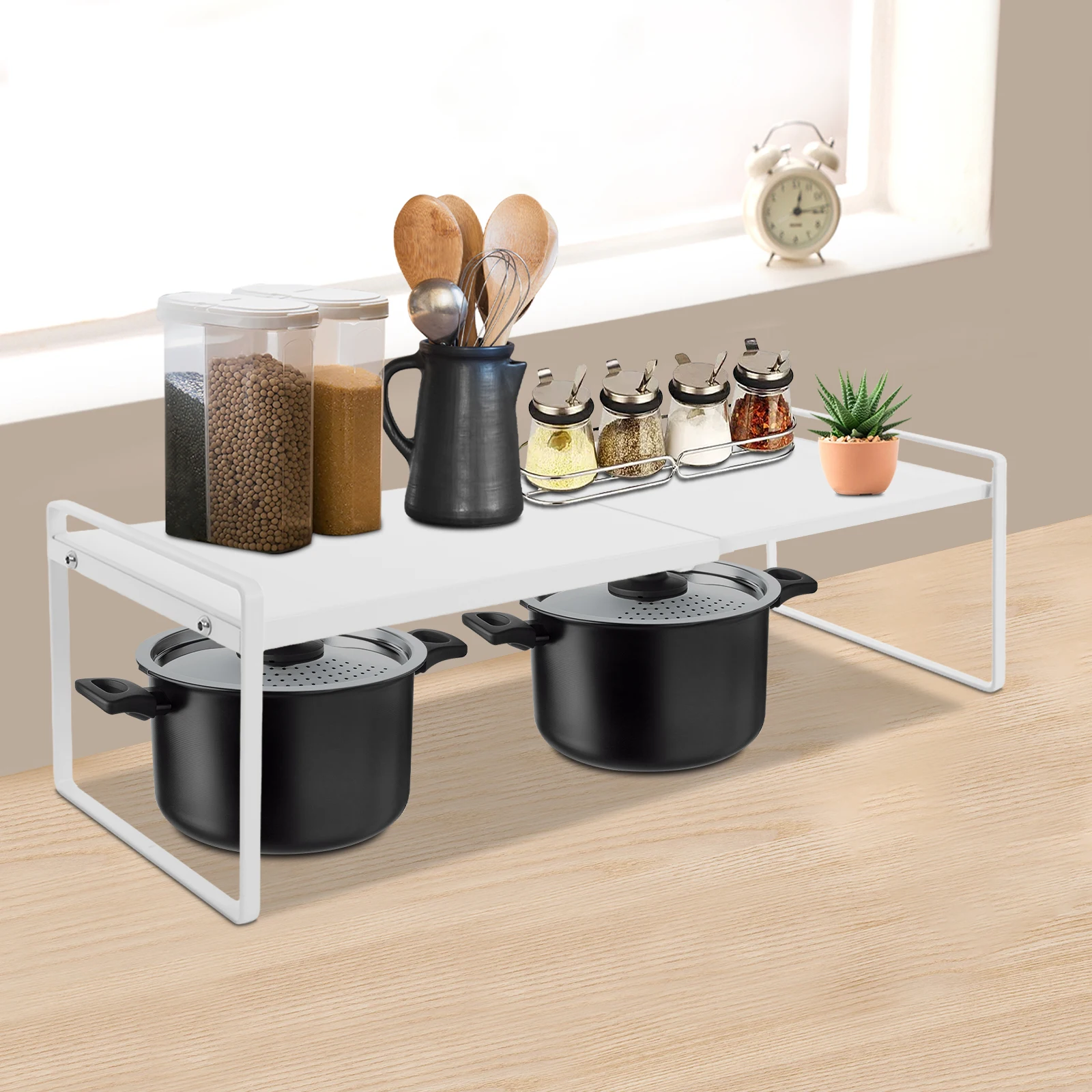 Expandable Cabinet Shelf Expandable Cabinet Organizer Kitchen Expandable Cabinet Shelf