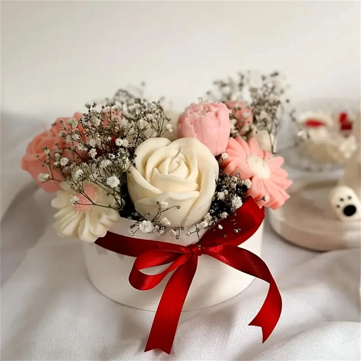 5pc Silicone Flower Mold Set 4