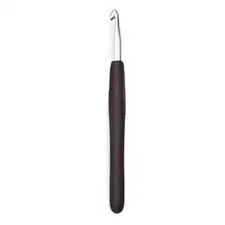 Ergonomic Rubber Grip Crochet Hooks: 2 - 10mm Multi - Size Set (6mm)