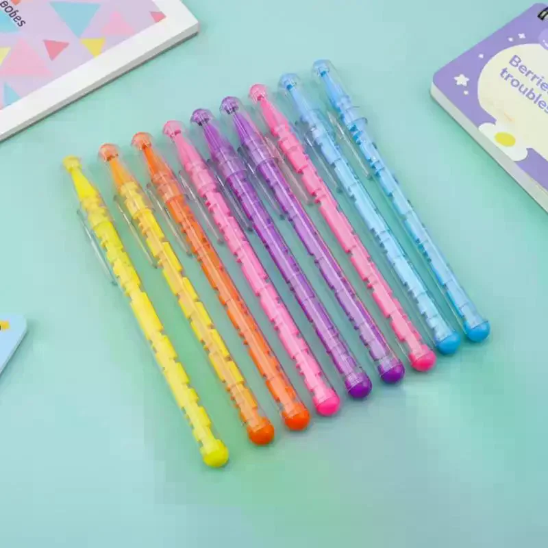 5/10Pcs 크리 에이 티브 문구 재미있는 퍼즐 게임 펜 미로 볼펜 스트레스 릴리프 쓰기 도구 독특한 선물