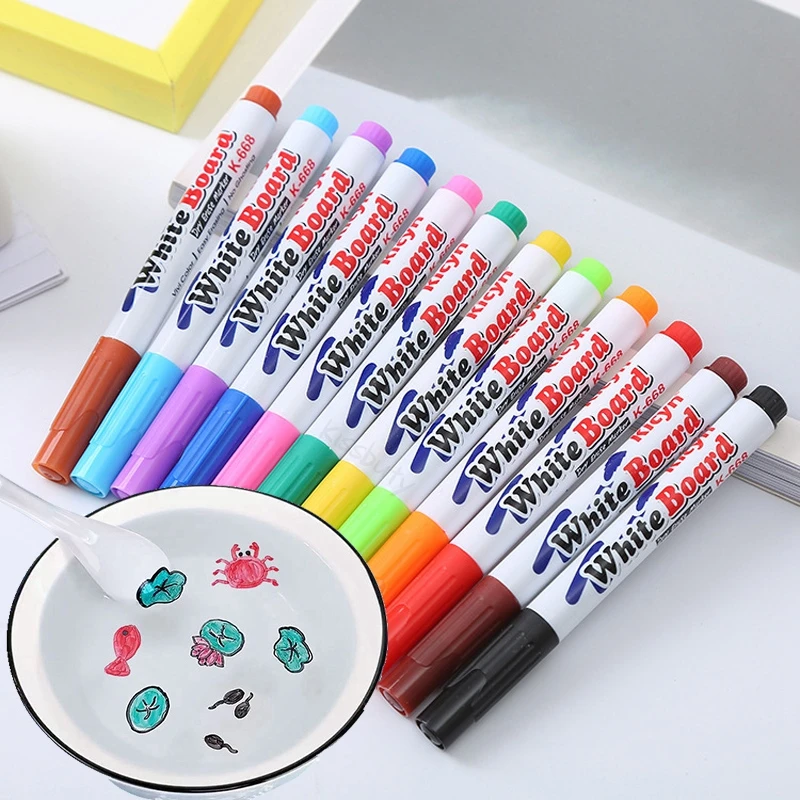 Magical Water Painting Pen Water Floating Doodle Pens Kids Diy Drawing