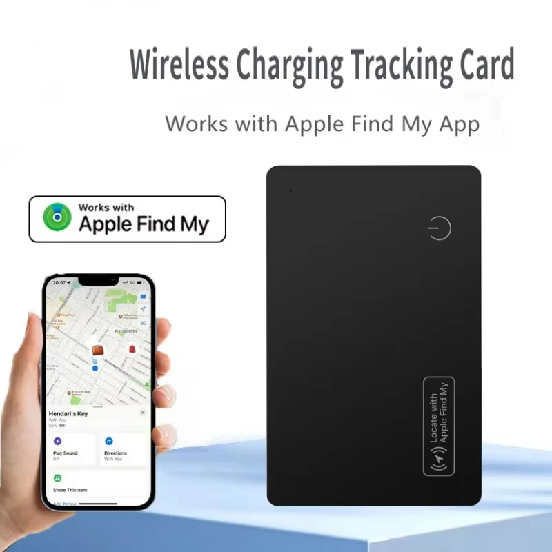 Global Positioning Tracker Anti Loss Device Apple FindMy Suitable Wallet Card Bag Ultra Thin Card For Apple Airtag