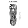 Large Full Arm Sleeve Waterproof Temporary Tattoo Sticker Indian Tribal Machine Turtle Totem Fake Tatoo Body Art Men Women Leg 5