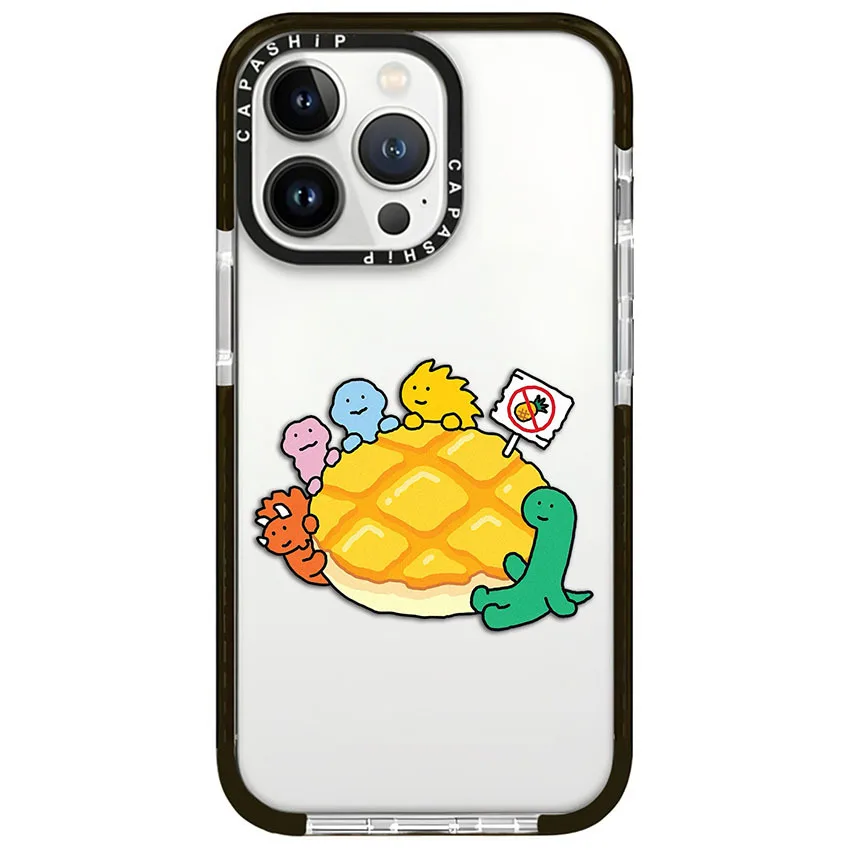 Cartoon Green Dragon Phone Case For iphone 16 15 14 13 12 11 Pro Max XR 7 8 Plus SE 2 3 Mini Soft TPU Shockproof Back Cover 6