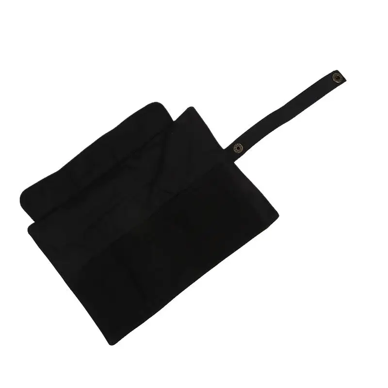 Premium Canvas Watch Band Roll Organizer with 5 Individual Slots, Portable Travel Stora... - SKU WBRO1546 - UGI Packaging