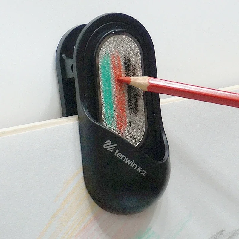 Tenwin Professional Pencil Sharpener  Spring Clip Folder for Charcoal  Sketch Artists