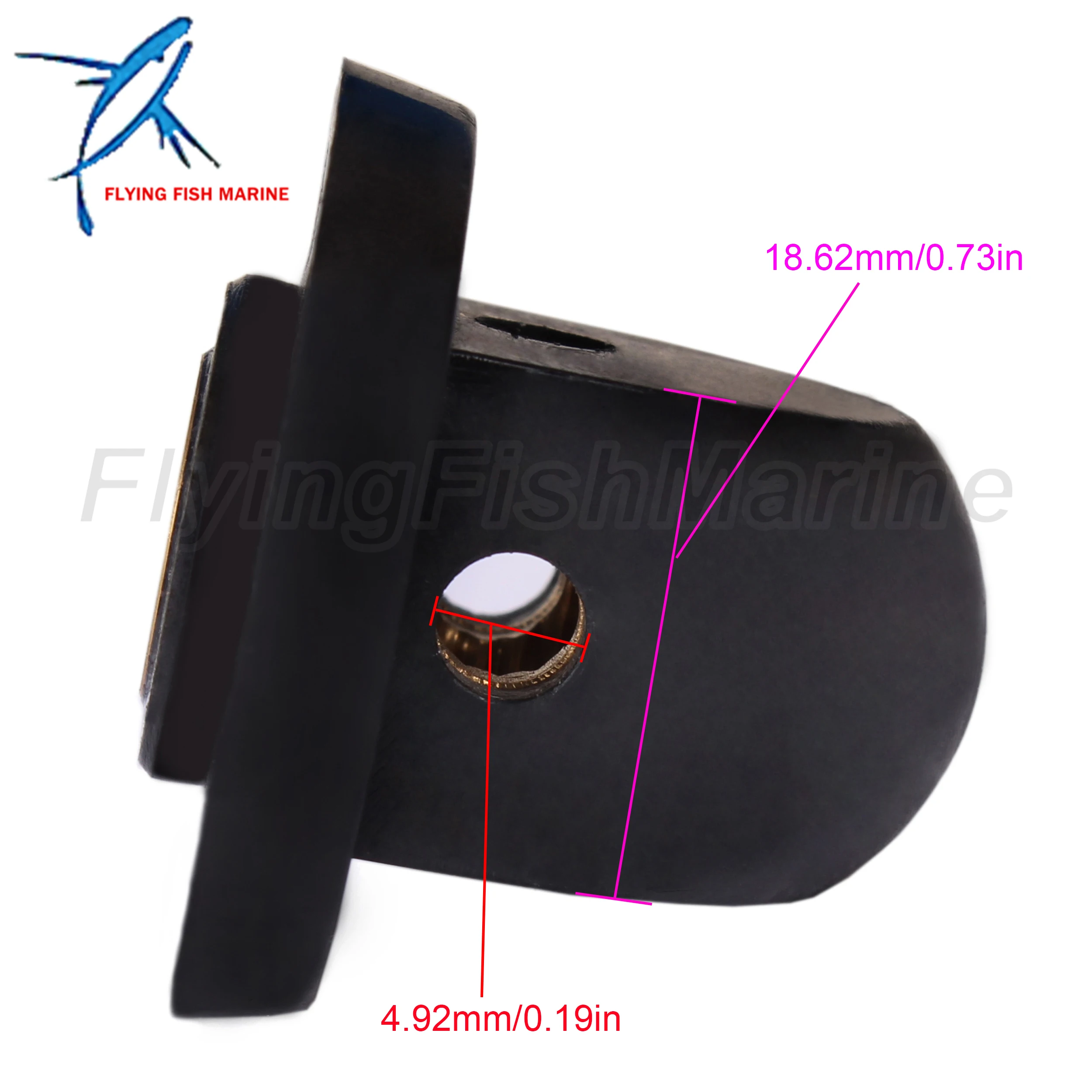 Boat Engine 58130-91JL0 Propeller Nut for Suzuki 2.5HP 4HP 5HP 6HP, 5030288 for Evinrude Johnson OMC BRP